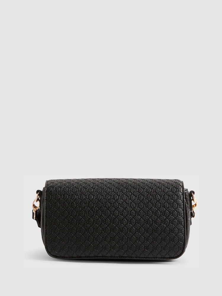 River Island Black Utility Flap Detail Cross Body Bag - Image 2 of 4 River Island Black Utility Flap Detail Cross Body Bag - Image 2 of 4
