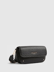 River Island Black Utility Flap Detail Cross Body Bag - Image 3 of 4