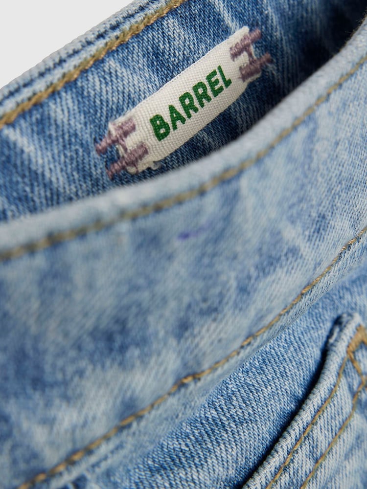 River Island Mid Rise Barrel Jeans - Afbeelding 6 van 6 River Island Mid Rise Barrel Jeans - Afbeelding 6 van 6