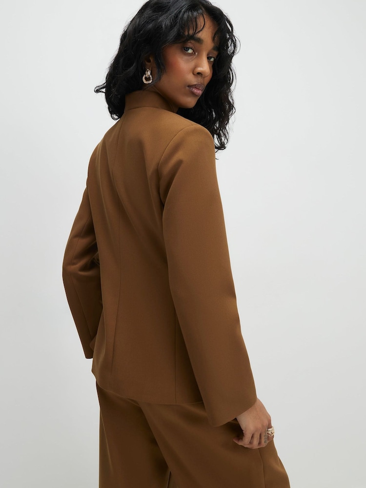 River Island – Blazer ohne Kragen - Bild 2 von 4