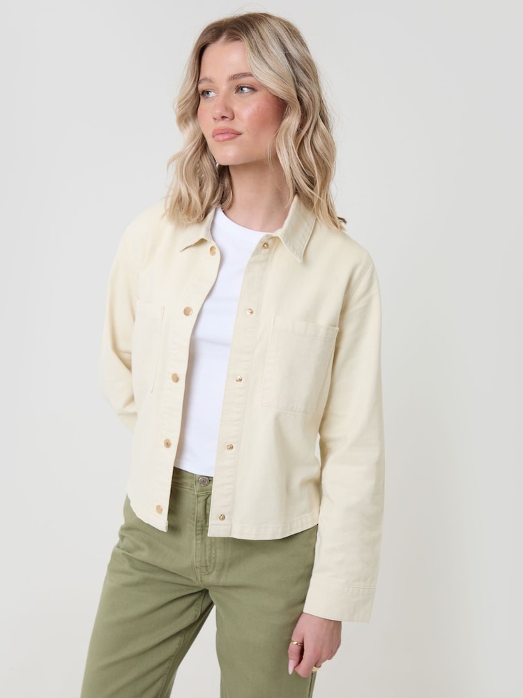 Threadbare Patch Pocket Denim Shacket - Kuva 1 / 4
