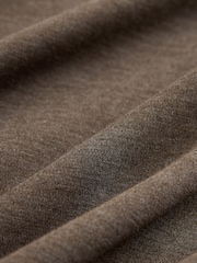 Brown Regular Fit N. Premium SUPIMA® Cotton Crew Neck Long Sleeve T-Shirt - Image 8 of 8