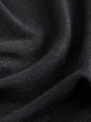 Black Marl Regular Fit N. Premium SUPIMA® Cotton Crew Neck Long Sleeve T-Shirt - Image 7 of 7