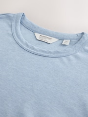 Blue Regular Fit N. Premium SUPIMA® Cotton Crew Neck Long Sleeve T-Shirt - Image 7 of 8