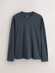 Black/Stone/Green/Red/Blue/Teal Long Sleeve T-Shirts 6 Pack - Image 6 of 15