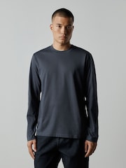 Black/Stone/Green/Red/Blue/Teal Long Sleeve T-Shirts 6 Pack - Image 7 of 15