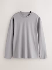 Navy/Mineral Green/White/Dusky Pink/Grey/Blue - Komplet 6 majic z dolgimi rokavi - Slika 3 iz 9