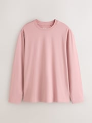Navy/Mineral Green/White/Dusky Pink/Grey/Blue - Komplet 6 majic z dolgimi rokavi - Slika 4 iz 9