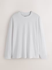 Navy/Mineral Green/White/Dusky Pink/Grey/Blue - Komplet 6 majic z dolgimi rokavi - Slika 5 iz 9