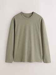 Navy/Mineral Green/White/Dusky Pink/Grey/Blue - Komplet 6 majic z dolgimi rokavi - Slika 6 iz 9