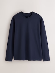 Navy/Mineral Green/White/Dusky Pink/Grey/Blue - Komplet 6 majic z dolgimi rokavi - Slika 7 iz 9