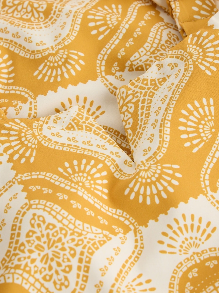 White Stuff Yellow Gabrielle Printed Swimsuit - Image 6 of 6 White Stuff Yellow Gabrielle Printed Swimsuit - Image 6 of 6