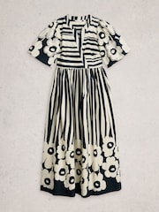 White Stuff Blue Eve Stripe Dress - Image 5 of 6