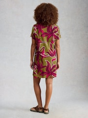 White Stuff Green Milly T-Shirt Dress - Image 2 of 6