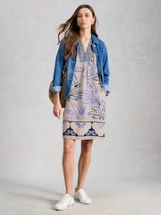 White Stuff White Ash Linen Dress - Image 1 of 6