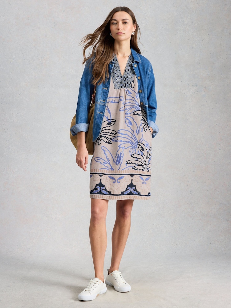 White Stuff White Ash Linen Dress - Image 1 of 6 White Stuff White Ash Linen Dress - Image 1 of 6