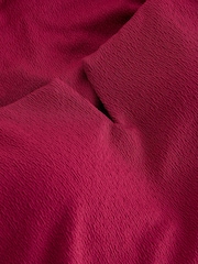 White Stuff Purple Gabrielle Texture Swimsuit - Image 6 of 6