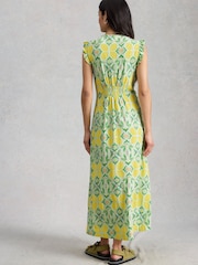 White Stuff Green Lorna Jersey Maxi Dress - Image 2 of 6