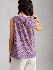 White Stuff Pink Paradise Vest - Image 4 of 6