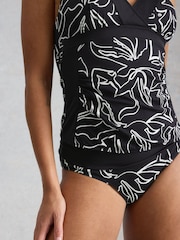 White Stuff Black Sunshine Rev Tankini Top - Image 4 of 7