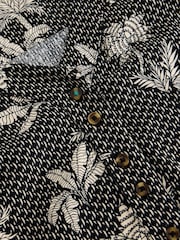 White Stuff Black Val Linen Blend Dress - Image 6 of 6