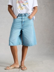 Azul claro - White Stuff Jodi Shorts - Imagen 1 de 6