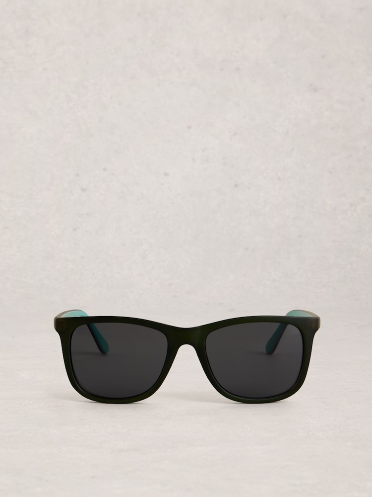 White Stuff Black Wayfarer Sunglasses - Image 1 of 4