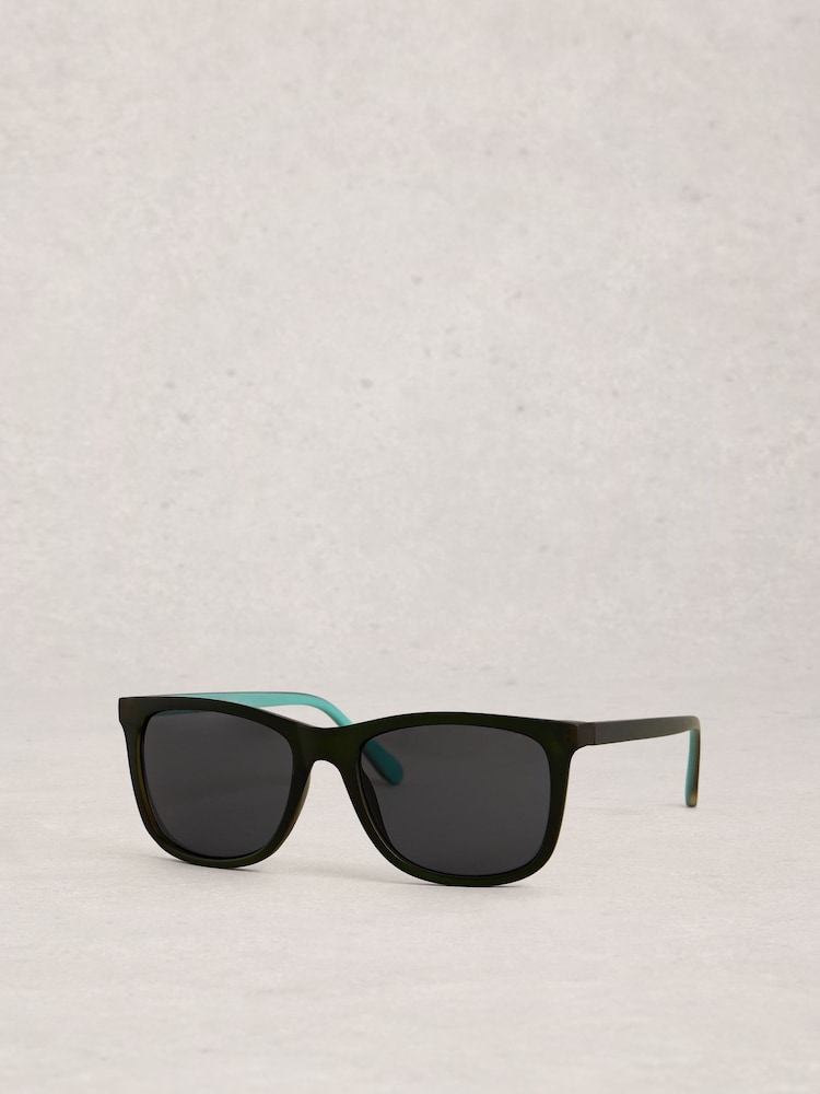White Stuff Black Wayfarer Sunglasses - Image 2 of 4