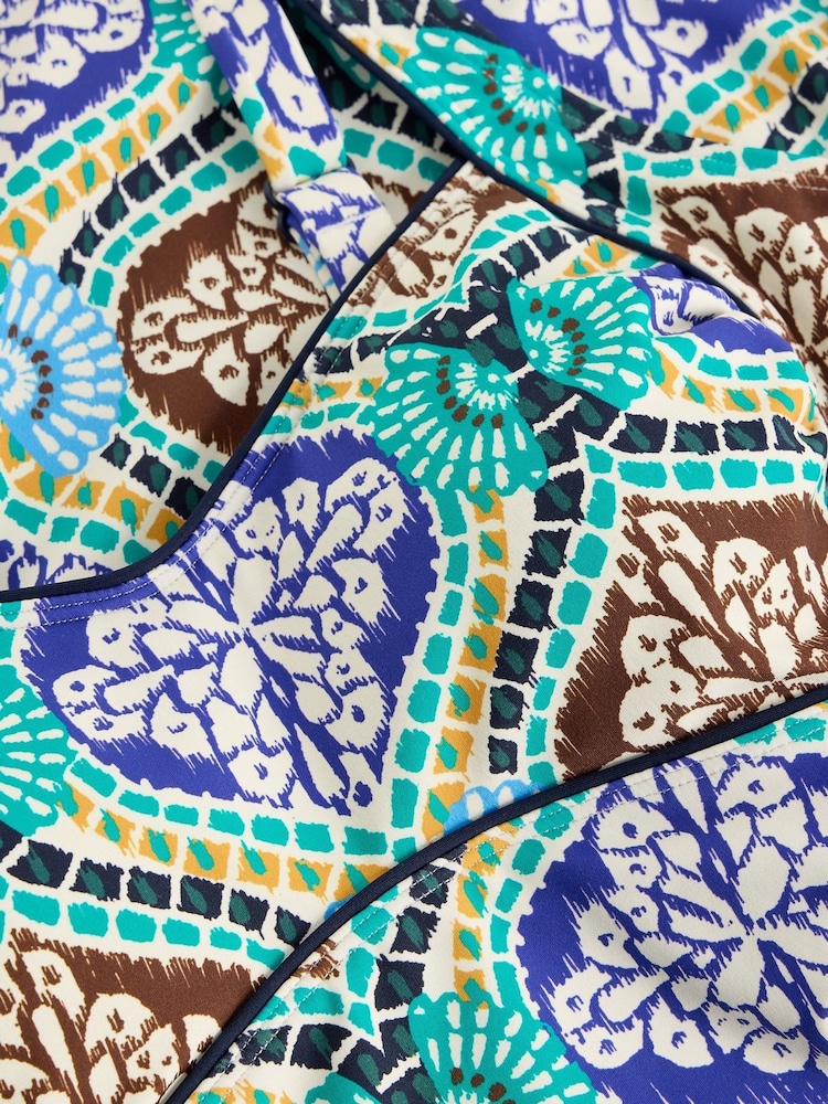 Grün - White Stuff Splash Control Badeanzug - Bild 6 von 6