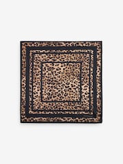 Rockett St George Animal Print Silk Blend Lightweight Scarf - Image 6 of 8