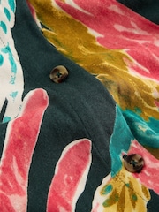 White Stuff Pink Rua Jersey Shirt Dress - Image 6 of 6