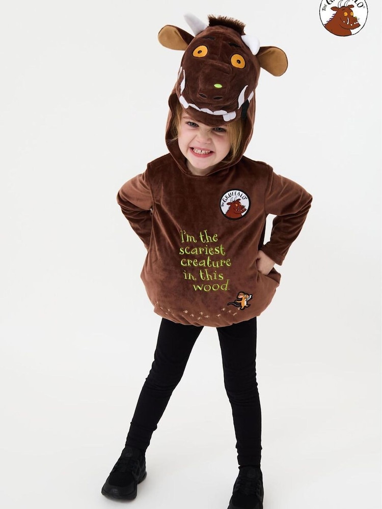 Vanilla Underground Brown Gruffalo & Friends Scariest Creature In This Wood 2 Piece Costume - Image 1 of 5