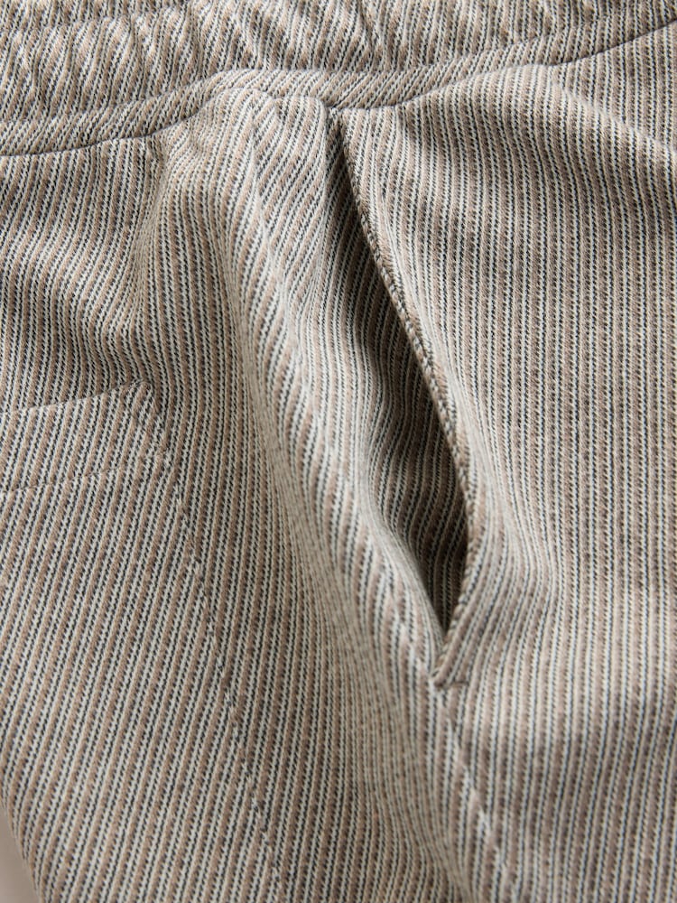 ត្នោត - ខោខ្លី Jersey Stripe ទំហំ 7 អ៊ីញ - រូបភាព 3 នៃ 3 ត្នោត - ខោខ្លី Jersey Stripe ទំហំ 7 អ៊ីញ - រូបភាព 3 នៃ 3