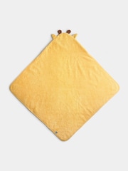 Jojo Maman Bébé Yellow Giraffe Hooded Towel - Image 3 of 4