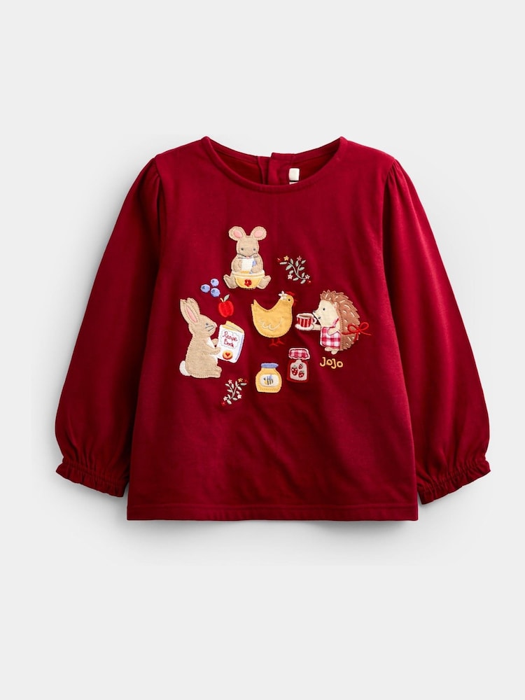 Jojo Maman Bébé Appliqué Top - 4суретінің 1 суреті