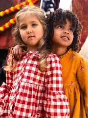 JoJo Maman Bébé Heart Pocket Dress - Imaginea 1 din 5