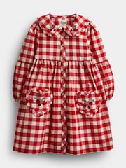 JoJo Maman Bébé Heart Pocket Dress - Imaginea 2 din 5