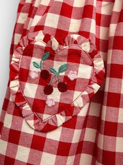 JoJo Maman Bébé Heart Pocket Dress - Imaginea 4 din 5