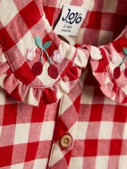 JoJo Maman Bébé Heart Pocket Dress - Imaginea 5 din 5