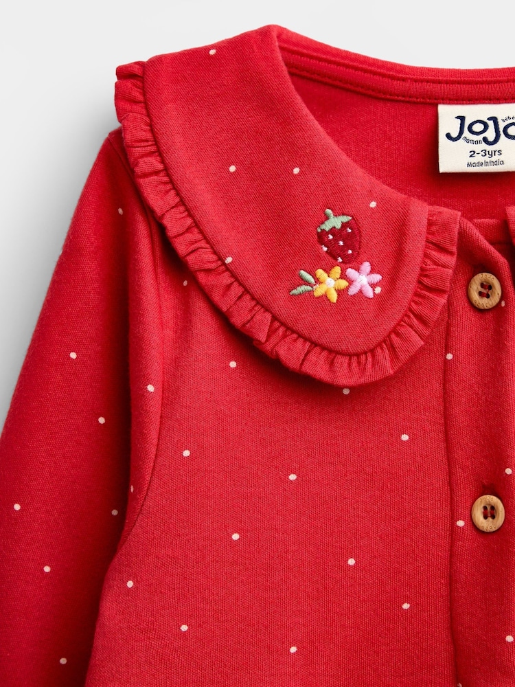 فستان بأبليك بأزرار من الأمام من Jojo Maman Bébé - Image 6 of 6 فستان بأبليك بأزرار من الأمام من Jojo Maman Bébé - Image 6 of 6