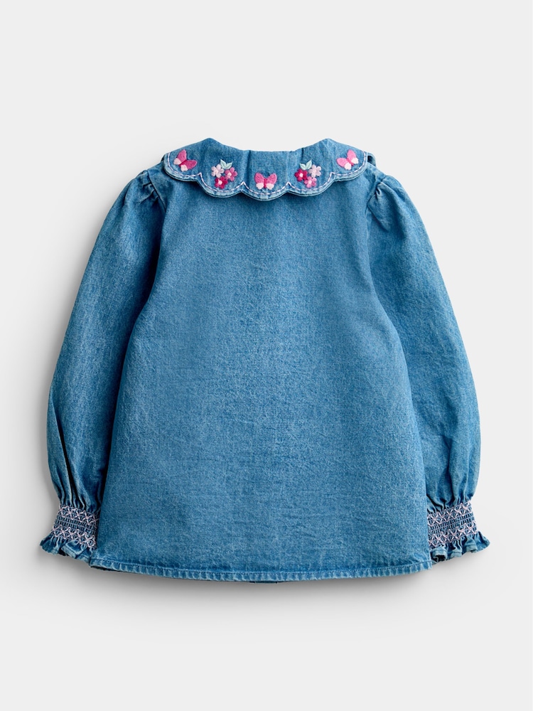 JoJo Maman Bébé Embroidered Shirt - Bild 2 av 4