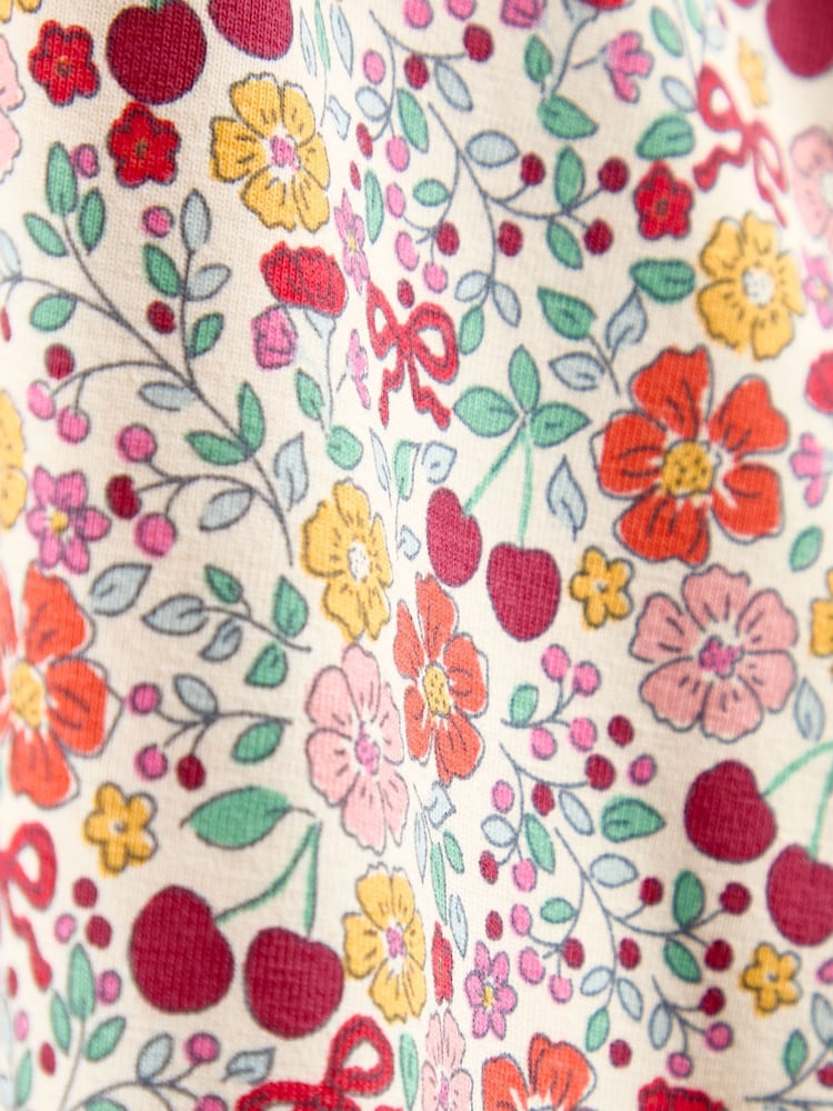 Jojo Maman Bébé Rust Orange Ditsy Floral 2-Pack Leggings - Image 7 of 7 Jojo Maman Bébé Rust Orange Ditsy Floral 2-Pack Leggings - Image 7 of 7
