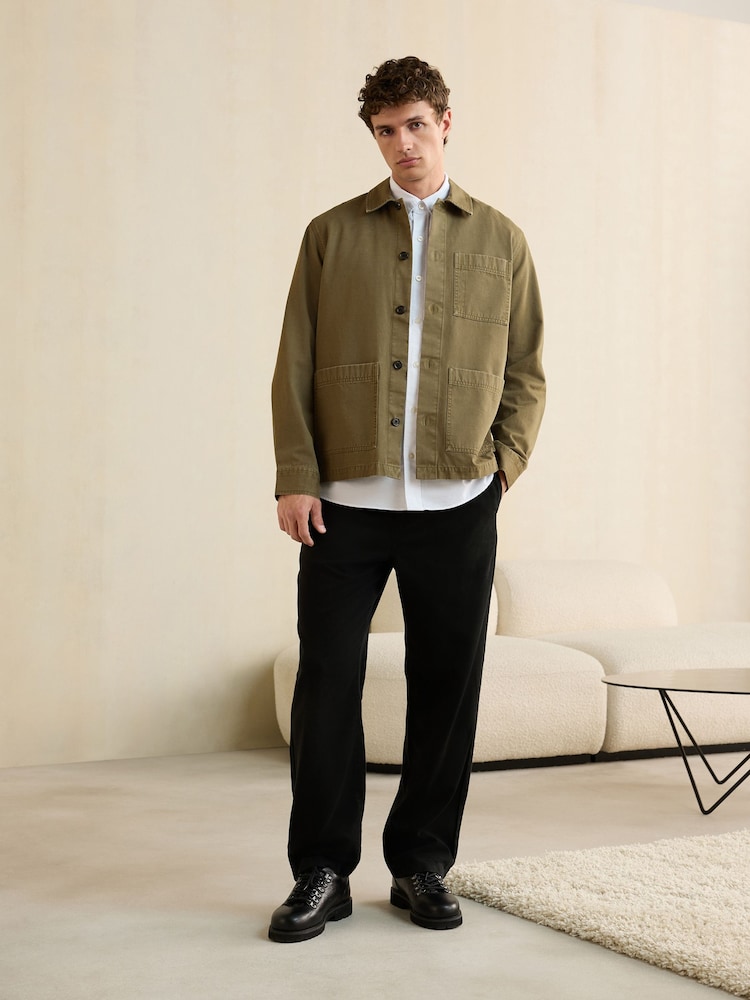 Sort - N. Premium bløde joggingbukser med Tencel-blanding - Billede 1 af 6