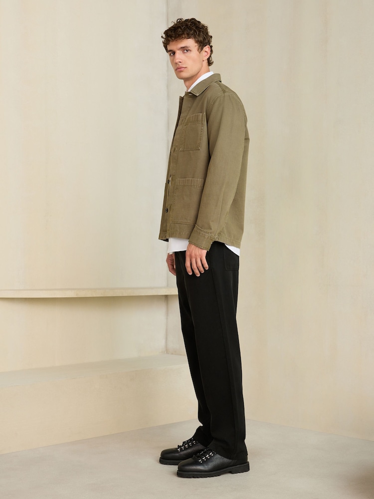 Sort - N. Premium bløde joggingbukser med Tencel-blanding - Billede 2 af 6