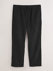Black Relaxed Fit N. Premium Soft Touch Joggers With TENCEL™Blend - Image 7 of 10