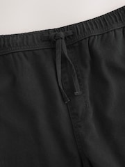 Black Relaxed Fit N. Premium Soft Touch Joggers With TENCEL™Blend - Image 8 of 10