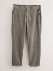 Stone Straight Fit Corduroy Chino Trousers - Image 1 of 4