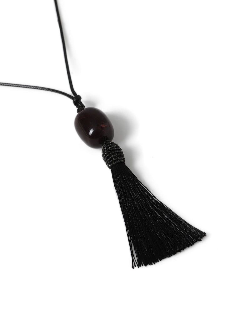 Tassel Long Pendant Necklace - Image 3 of 3