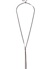 Aela Lariat Brown Necklace - Image 1 of 2