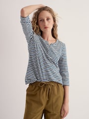 Seasalt Cornwall Blue Carlyon Top - Image 1 of 8